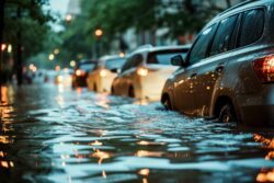 Wegen des Klimawandels gibt es immer mehr Hochwasser