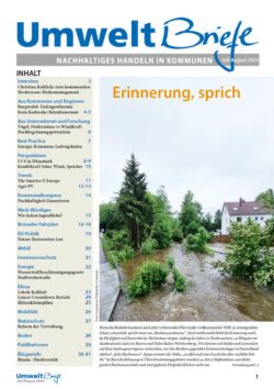 Cover der UmweltBriefe Juli und August 2024